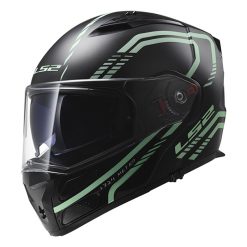 Helm LS2 FF324 Metro Firefly Matt Black Light