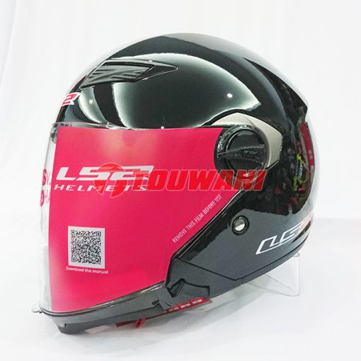 Helm LS2 OF569.1 Scape Solid black