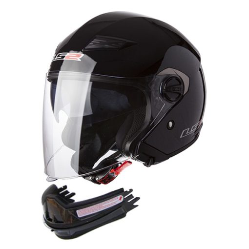 Helm LS2 OF569.1 Scape Solid black