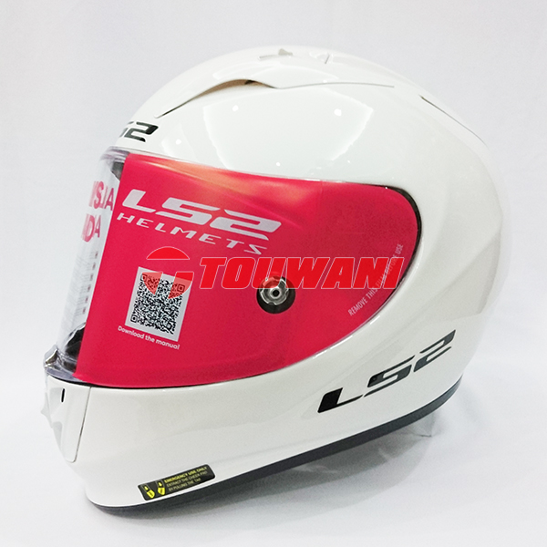 Helm LS2 FF323 Arrow R Evo Solid White