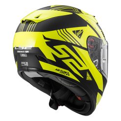 Helm LS2 FF323 Arrow R Evo Neon Black Hi-Vis Yellow