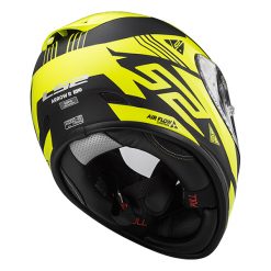Helm LS2 FF323 Arrow R Evo Neon Black Hi-Vis Yellow