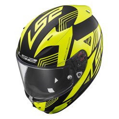 Helm LS2 FF323 Arrow R Evo Neon Black Hi-Vis Yellow