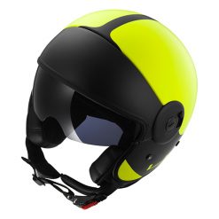 Helm LS2 OF597 Cabrio HPFC VIA Matt Hi-Vis Yellow