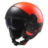 Helm LS2 OF597 Cabrio HPFC VIA Matt Orange black