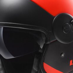 Helm LS2 OF597 Cabrio HPFC VIA Matt Orange black