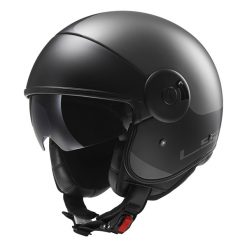 Helm LS2 OF597 Cabrio HPFC VIA Matt Titanium Black