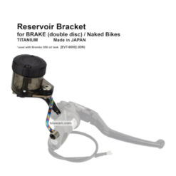 EVATEK EVT-6000 Titanium Tank Stay Kit for Brembo Master Cylinder – Naked Bike Double Disc