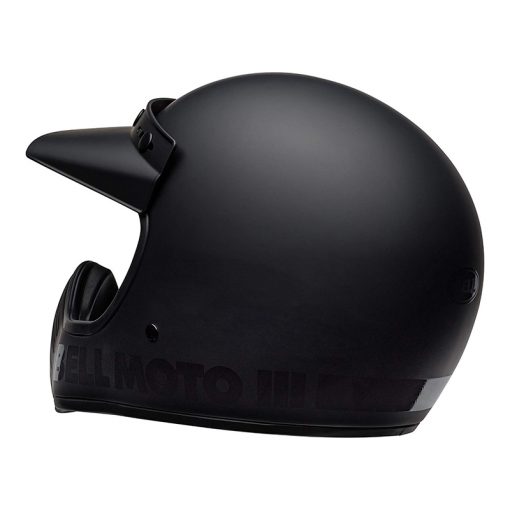 Helm Bell Moto-3 Classic Matte Gloss Blackout