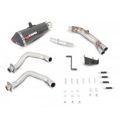 Knalpot Scorpion Carbon Serket Kawasaki ER6 Full System