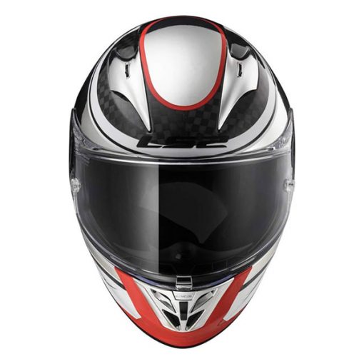 Helm LS2 FF323 Arrow C Evo Indy Carbon Chrome