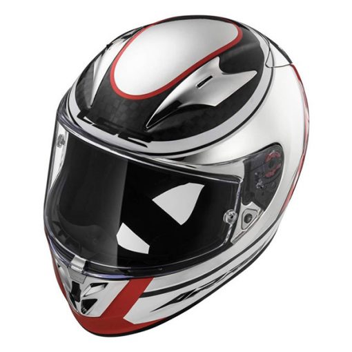 Helm LS2 FF323 Arrow C Evo Indy Carbon Chrome