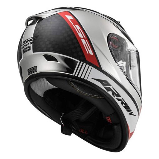 Helm LS2 FF323 Arrow C Evo Indy Carbon Chrome