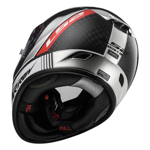 Helm LS2 FF323 Arrow C Evo Indy Carbon Chrome