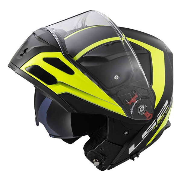 Helm LS2 FF324 Metro Evo Rapid Matt Black Gloss Yellow