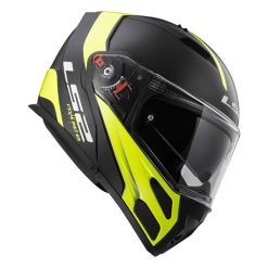 Helm LS2 FF324 Metro Evo Rapid Matt Black Gloss Yellow