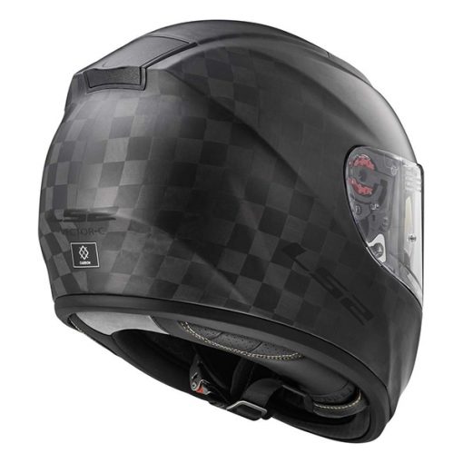 Helm LS2 FF397 Vector C Solid Matt Carbon