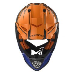 Helm LS2 MX437 Fast Core Matt Black Gloss Orange