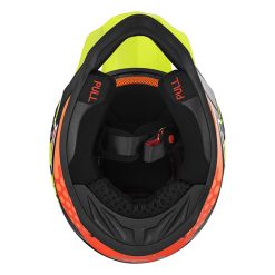 Helm LS2 MX437 Fast Volt Black Yellow Orange