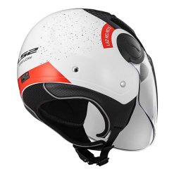 Helm LS2 OF562 Airflow L Condor White Black Red