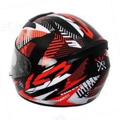 Helm LS2 FF352 Rookie Infinite White Black Red
