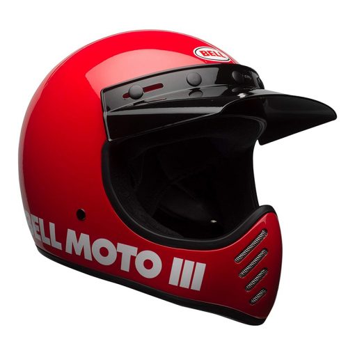 Helm Bell Moto-3 Classic Red