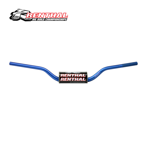 Stang Renthal Fatbar Blue Honda Kawasaki