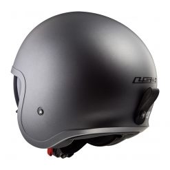 Helm LS2 OF599 Spitfire Solid Matt Titanium