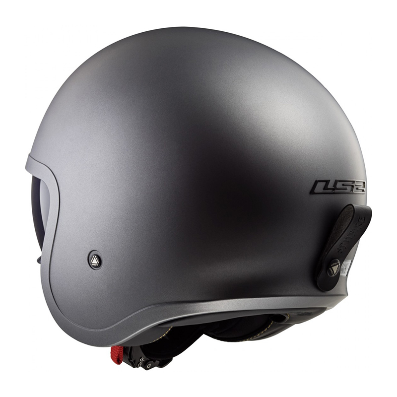 Helm LS2 OF599 Spitfire Solid Matt Titanium