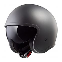 Helm LS2 OF599 Spitfire Solid Matt Titanium