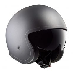 Helm LS2 OF599 Spitfire Solid Matt Titanium