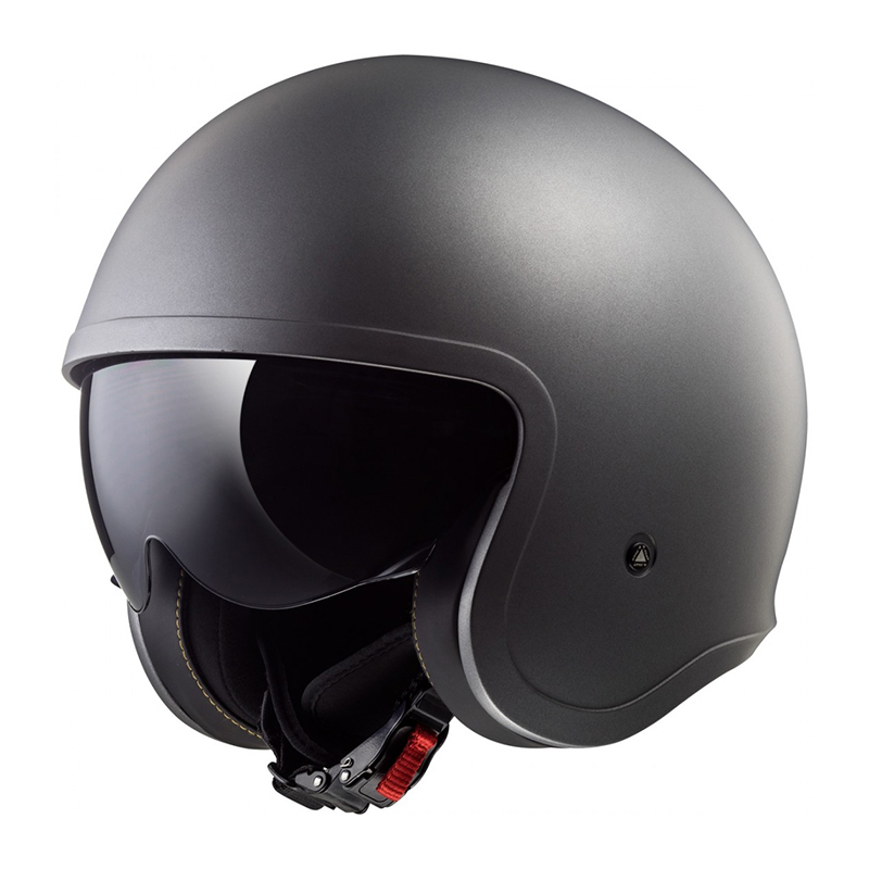 Helm LS2 OF599 Spitfire Solid Matt Titanium