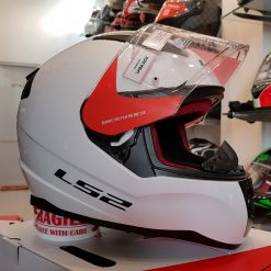 Helm LS2 FF353 Rapid Solid White