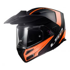 Helm LS2 FF324 Metro Evo Rapid Matt Black Orange