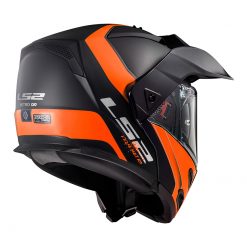 Helm LS2 FF324 Metro Rapid Matt Black Orange