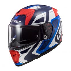 Helm LS2 FF390 Breaker Android Blue Red