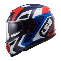 Helm LS2 FF390 Breaker Android Blue Red