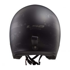 Helm LS2 OF599 Spitfire Flag Matt Black