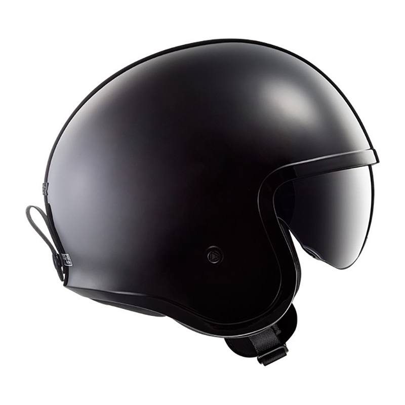 Helm LS2 OF599 Spitfire Solid Black