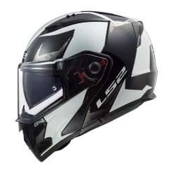Helm LS2 FF324 Metro Evo Sub White Black