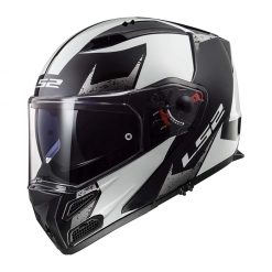 Helm LS2 FF324 Metro Evo Sub White Black