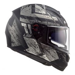 Helm LS2 FF397 Vector Evo Hunter Matt Black Titanium