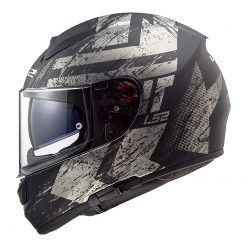 Helm LS2 FF397 Vector Evo Hunter Matt Black Titanium