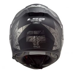 Helm LS2 FF397 Vector Evo Hunter Matt Black Titanium
