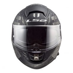 Helm LS2 FF397 Vector Evo Hunter Matt Black Titanium
