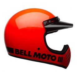 Helm Bell Moto-3 Classic Hi-Vis Gloss Orange