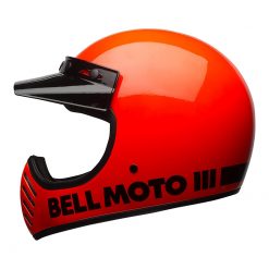 Helm Bell Moto-3 Classic Hi-Vis Gloss Orange