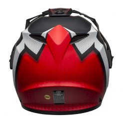 Helm Bell MX-9 Adventure Switchback Matte Black red White