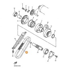 Yamaha 4KM-11456-00-00 Chain Primary 4KM