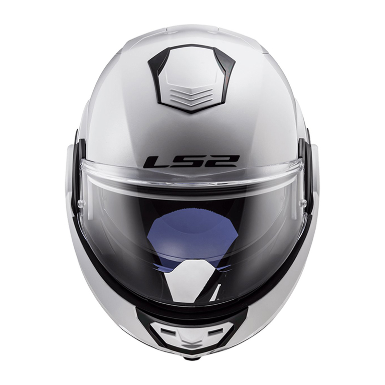 Helm LS2 FF399 Valiant Solid White